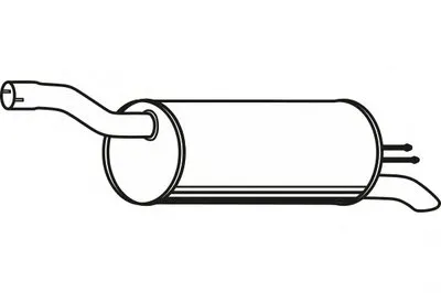 Глушитель выхлопных газов конечный FENNO купить