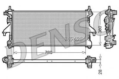 Радиатор, охлаждение двигателя NPS купить