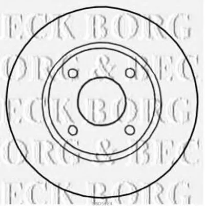 Тормозной диск BORG & BECK купить