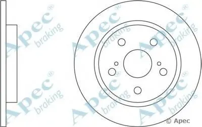 Тормозной диск APEC braking купить