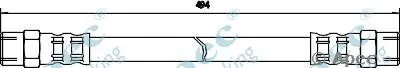 Тормозной шланг APEC braking купить