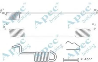 Комплектующие, тормозная колодка APEC braking купить