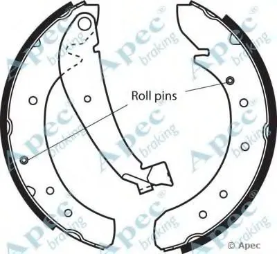 Тормозные колодки APEC braking купить