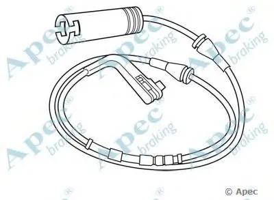 Указатель износа, накладка тормозной колодки APEC braking купить