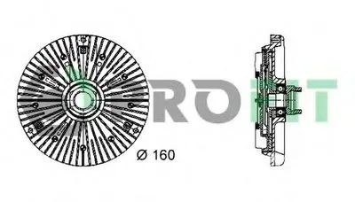 Сцепление, вентилятор радиатора PROFIT купить