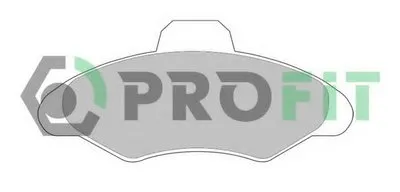 Комплект тормозных колодок, дисковый тормоз PROFIT купить