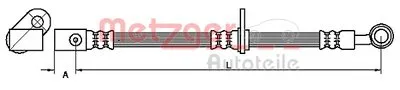 Тормозной шланг METZGER купить