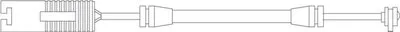 Сигнализатор, износ тормозных колодок KAWE купить