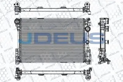 Радиатор, охлаждение двигателя JDEUS купить