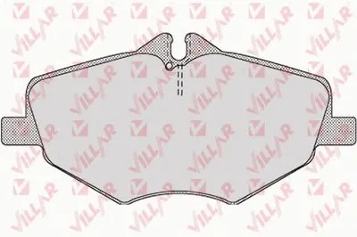 Комплект тормозных колодок, дисковый тормоз VILLAR купить