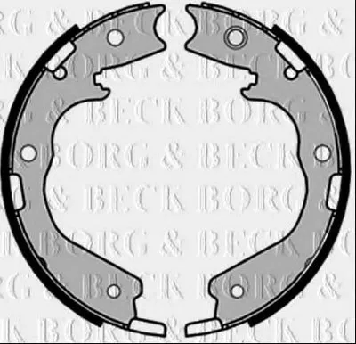 Комплект тормозных колодок BORG & BECK купить