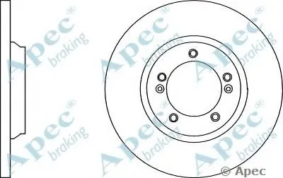 Тормозной диск APEC braking купить