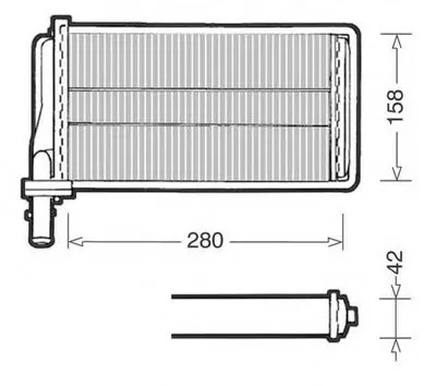 Теплообменник, отопление салона CTR купить