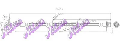 Тормозной шланг BROVEX-NELSON купить