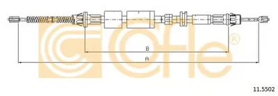 Трос, стояночная тормозная система COFLE купить