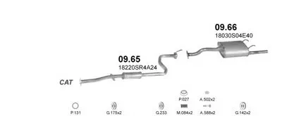 Система выпуска ОГ POLMO купить