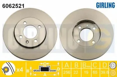 Тормозной диск GIRLING купить