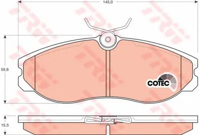 Комплект тормозных колодок, дисковый тормоз Dr!ve+ купить