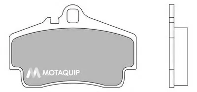 Комплект тормозных колодок, дисковый тормоз MOTAQUIP купить