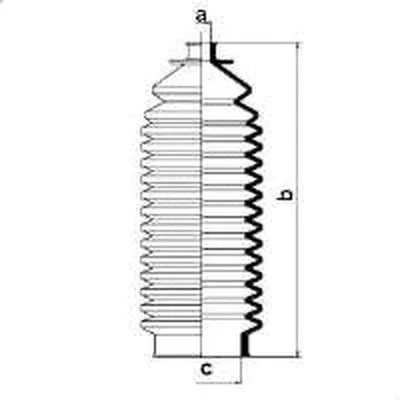 Пыльник, рулевое управление SPIDAN купить