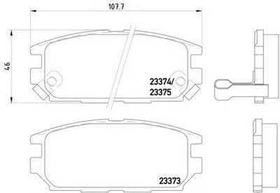 Комплект тормозных колодок, дисковый тормоз HELLA купить