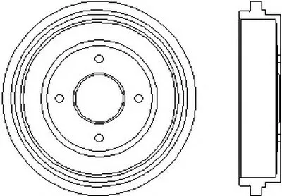 Тормозной барабан HELLA купить
