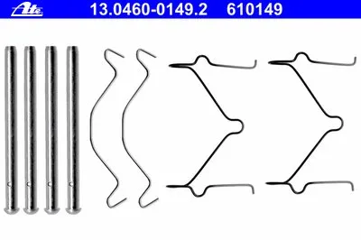 Комплектующие, колодки дискового тормоза ATE купить