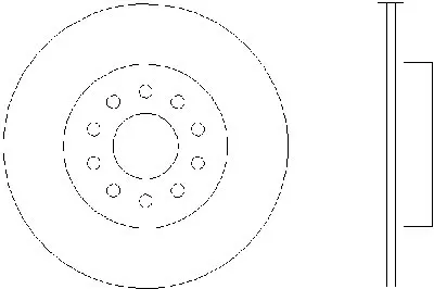Тормозной диск PRO TEXTAR купить