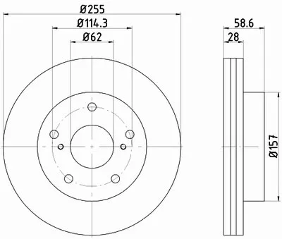 Тормозной диск TEXTAR купить