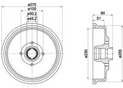 Тормозной барабан MINTEX купить