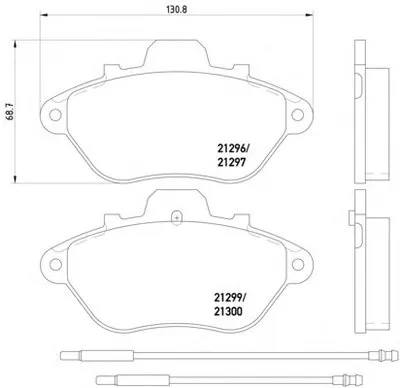Комплект тормозных колодок, дисковый тормоз HELLA PAGID купить