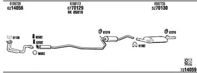 Система выпуска ОГ WALKER купить