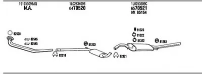 Система выпуска ОГ WALKER купить