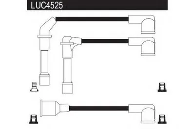 Комплект проводов зажигания LUCAS ELECTRICAL купить