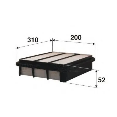 Воздушный фильтр VALEO купить