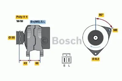 Генератор BOSCH купить