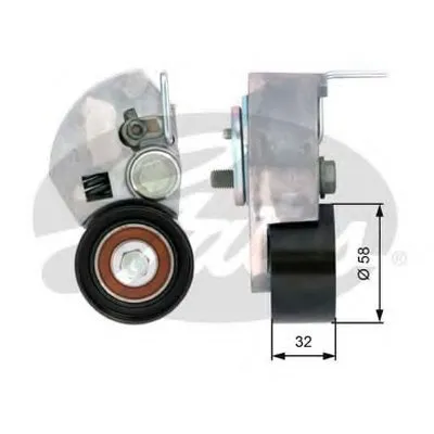 Натяжной ролик, ремень ГРМ PowerGrip® GATES купить