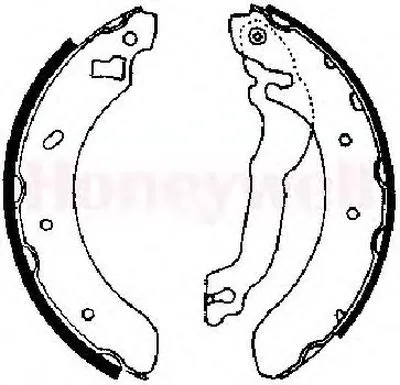 Комплект тормозных колодок JURID купить