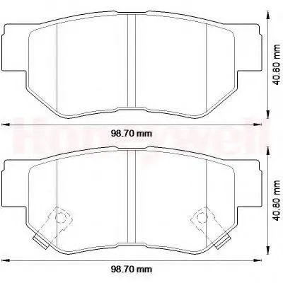 Комплект тормозных колодок, дисковый тормоз JURID купить