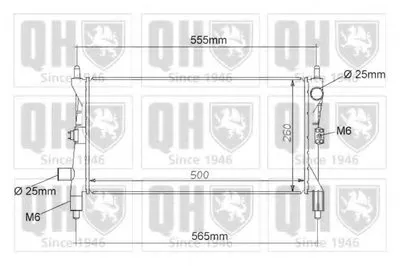 Радиатор, охлаждение двигателя QUINTON HAZELL купить