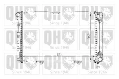 Радиатор, охлаждение двигателя QUINTON HAZELL купить