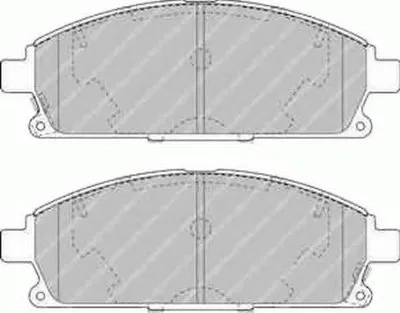 Комплект тормозных колодок, дисковый тормоз PREMIER FERODO купить