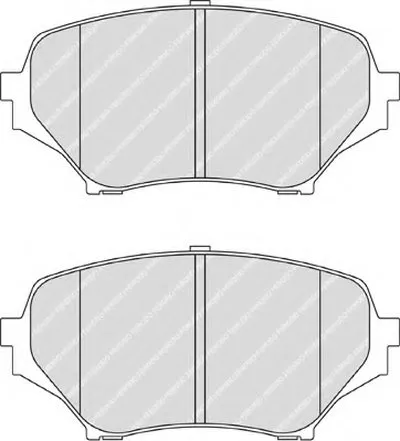 Комплект тормозных колодок, дисковый тормоз PREMIER FERODO купить