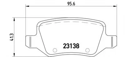 Комплект тормозных колодок, дисковый тормоз BREMBO купить