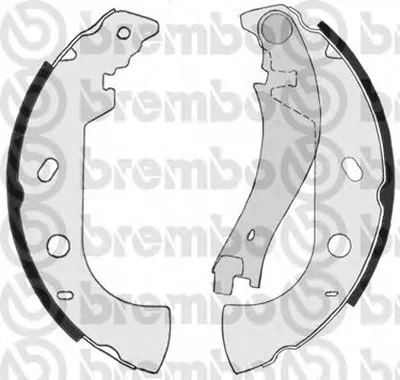 Комплект тормозных колодок BREMBO купить