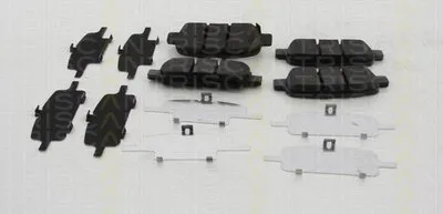 Комплект тормозных колодок, дисковый тормоз TRISCAN купить