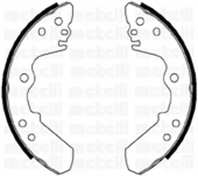 Комплект тормозных колодок METELLI купить