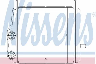 масляный радиатор, двигательное масло NISSENS купить