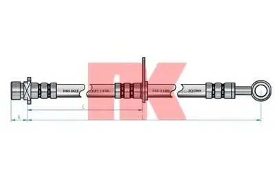 Тормозной шланг NK купить