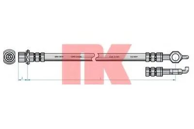 Тормозной шланг NK купить
